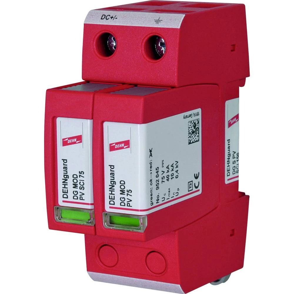 DEHN 952551 Überspannungsableiter Typ 2 DEHNguard PV 1-polig Uc 150V DC odvodnik prenapona   10 kA  1 St. slika