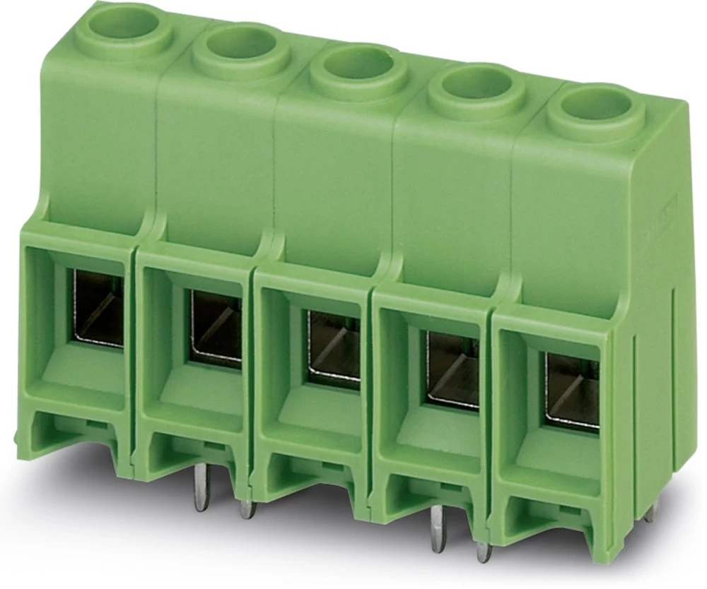Vijčana blok stezaljka 16.00 mm broj polova: 3 MKDS 10 HV/ 3-ZB-10,16 Phoenix Contact zelene boje 50 kom. slika