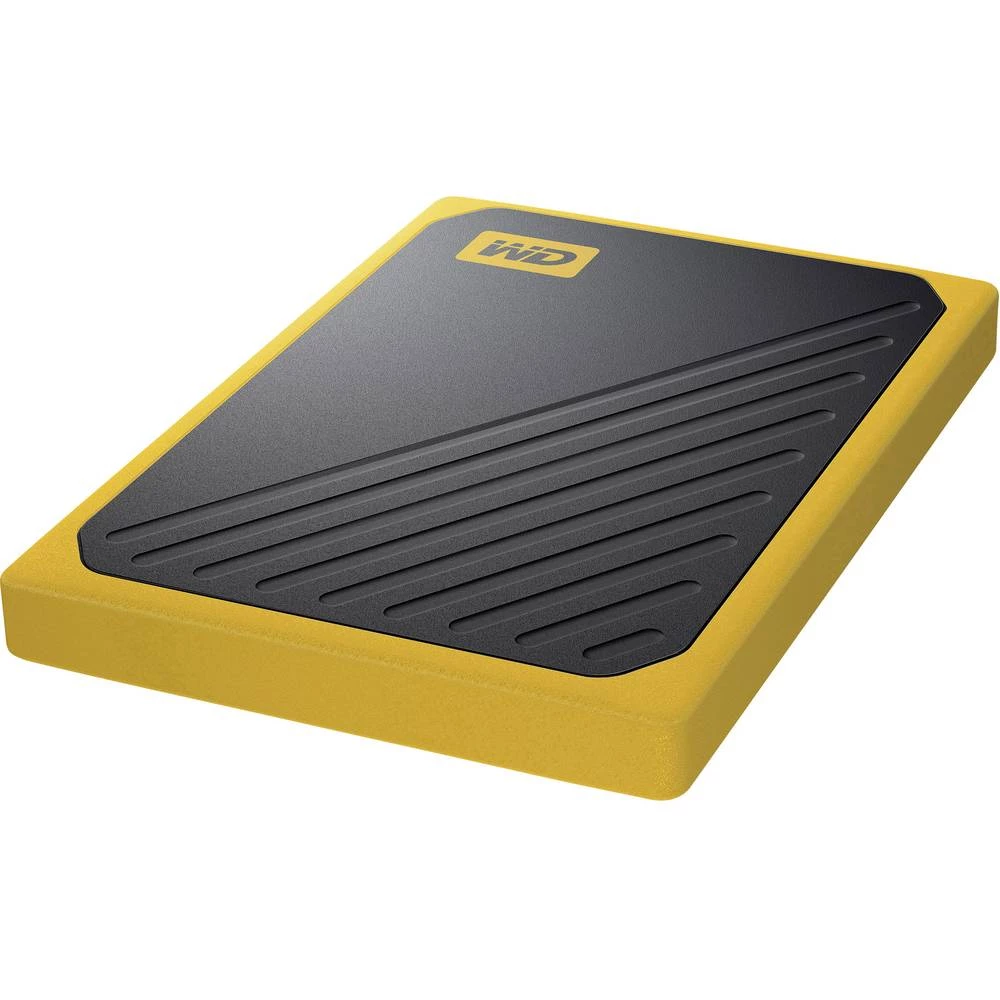 Vanjski tvrdi disk 6,35 cm (2,5 inča) 1 TB Western Digital My Passport™ Go Crna/žuta USB 3.0 slika