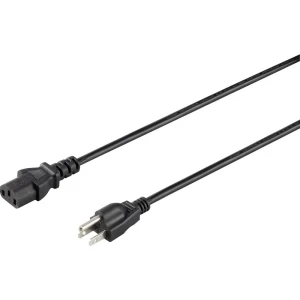 Sygonix SY-5042706 rashladni uređaji priključni kabel  crna 2.00 m slika