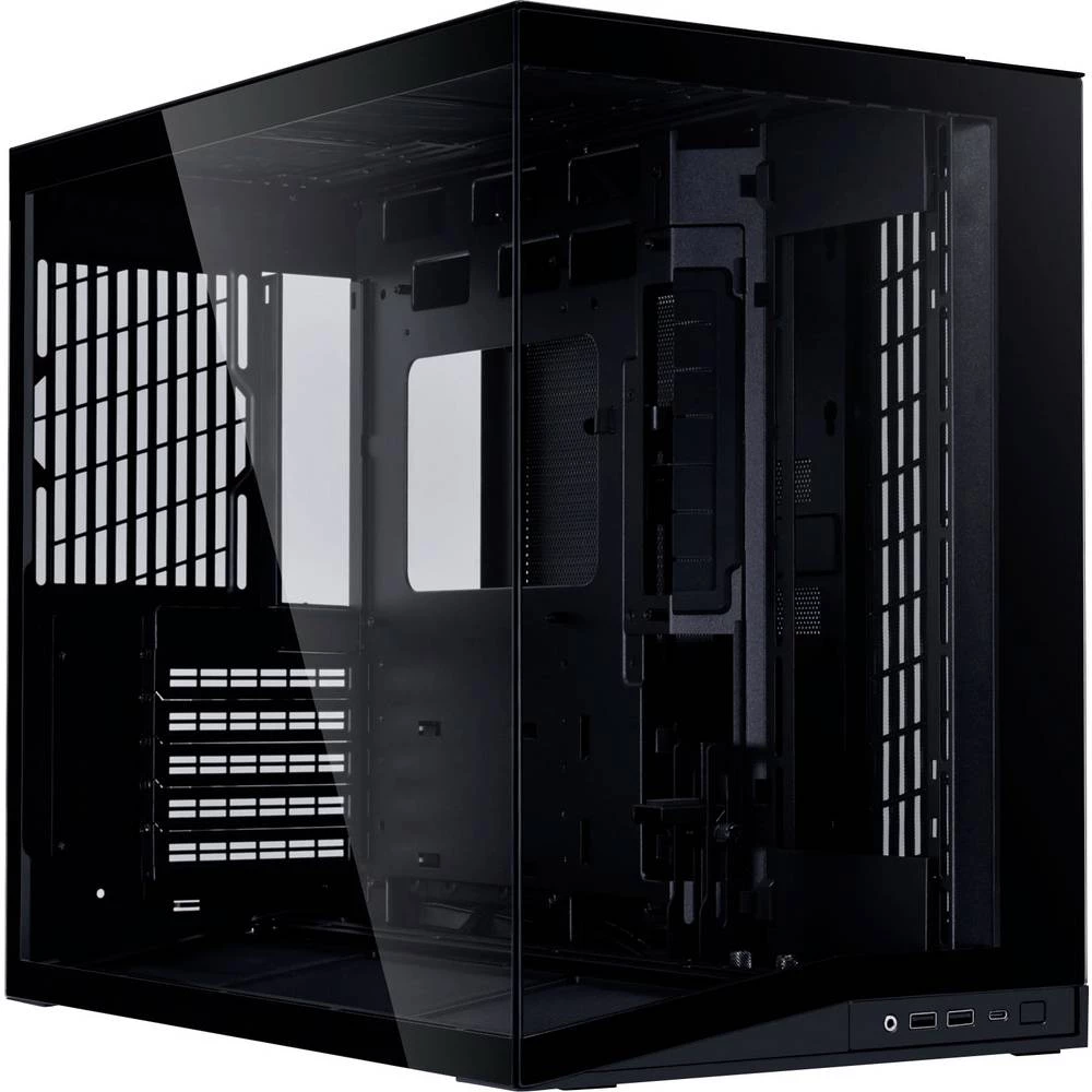 Lian Li O11 Dynamic Mini V2 mini-tower kućište za računala, kućište , kućište za igraće računalo crna slika