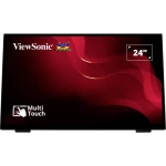 Viewsonic TD2465 zaslon na dodir Energetska učinkovitost 2021: D (A - G)  60.5 cm (23.8 palac) 1920 x 1080 piksel 16:9 7 ms HDMI™, DisplayPort, USB, audio line-in, audio line-out VA LED