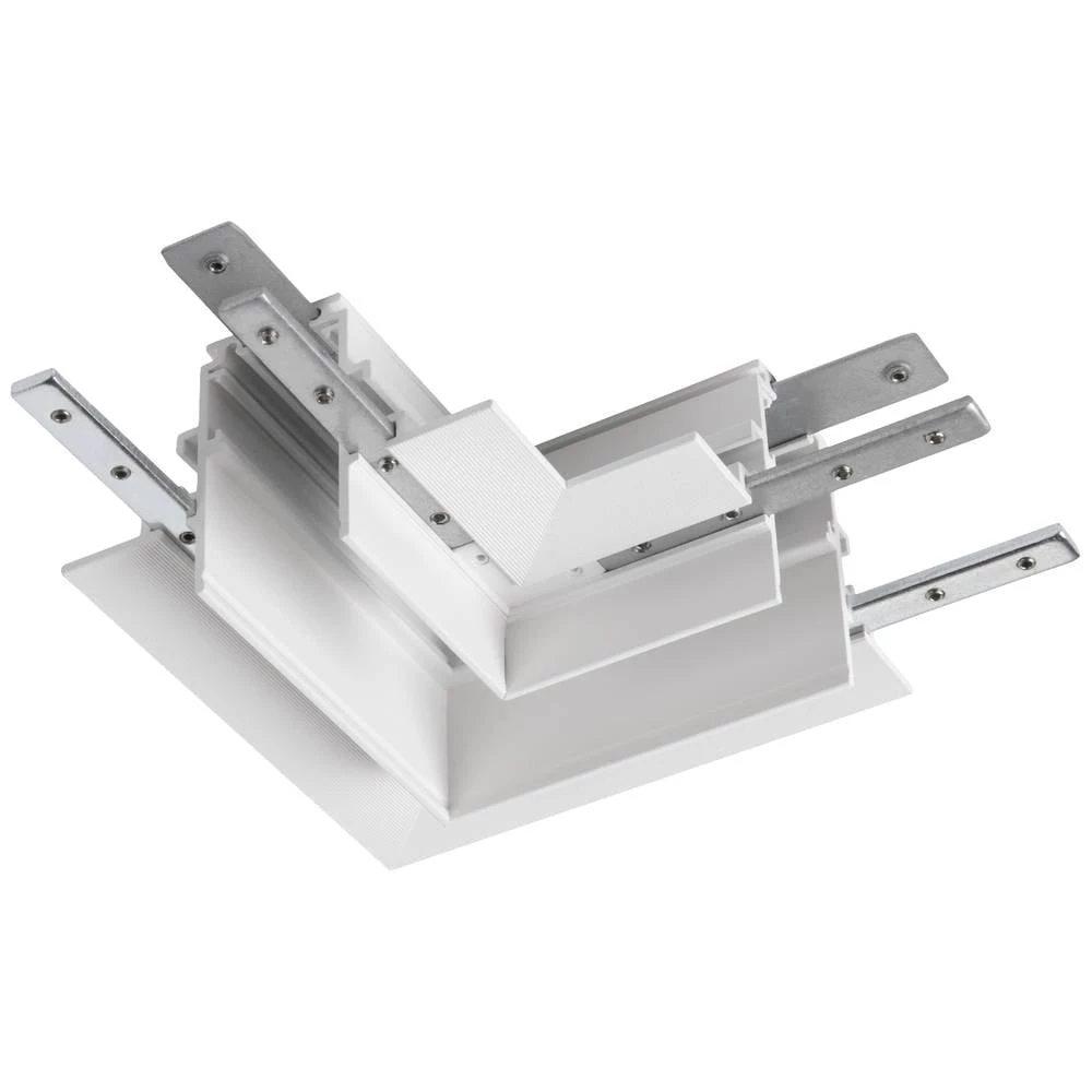 SLV #####Track komponenta za niskonaponski sustav šina  l-priključak bijela 1006588 48V TRACK slika