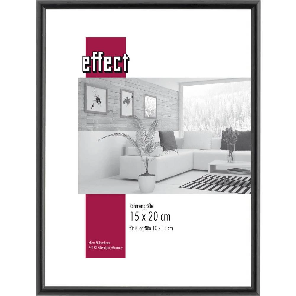 Effect Bilderrahmen 0200 1520 03 izmjenjivi okvir za slike Format papira: 20 x 15 cm crna slika