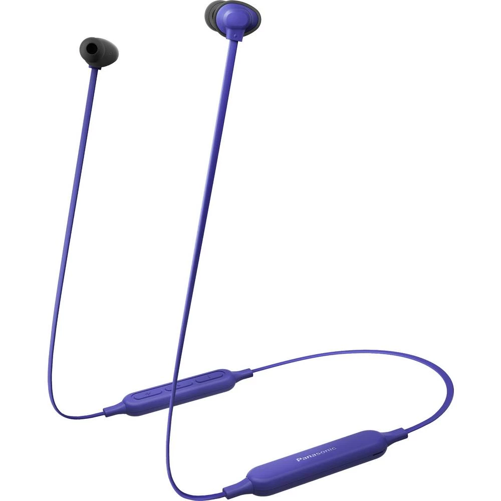 Panasonic    RZ-NJ320BE-A    Bluetooth®    sportske    in ear slušalice    u ušima    vratna traka, magnetne    plava boja slika