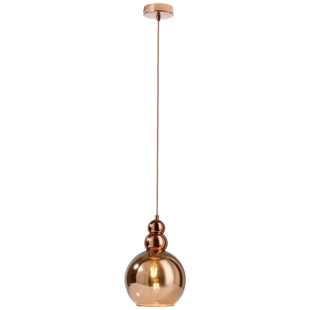 Deko Light Diphda 342120 viseća svjetiljka LED, halogena žarulja E27  60 W bakrena slika