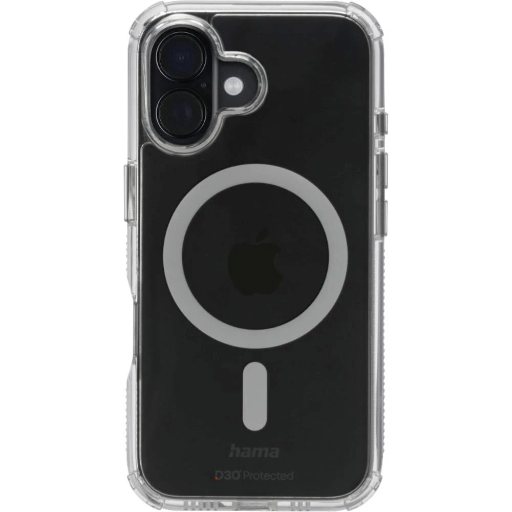 Hama etui Apple iPhone 17 prozirna MagSafe kompatibilna, induktivno punjenje 00232371 slika