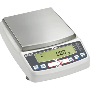 Kern PBJ 8200-1M laboratorijska vaga Opseg mjerenja (kg) 8.2 kg Mogućnost očitanja 0.1 g strujni pogon srebrna slika