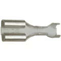 Klauke 18303 plosnate natične stupice Širina utikača: 4.8 mm Debljina utikača: 0.8 mm 180 ° neizolirani metalna 1 St. slika
