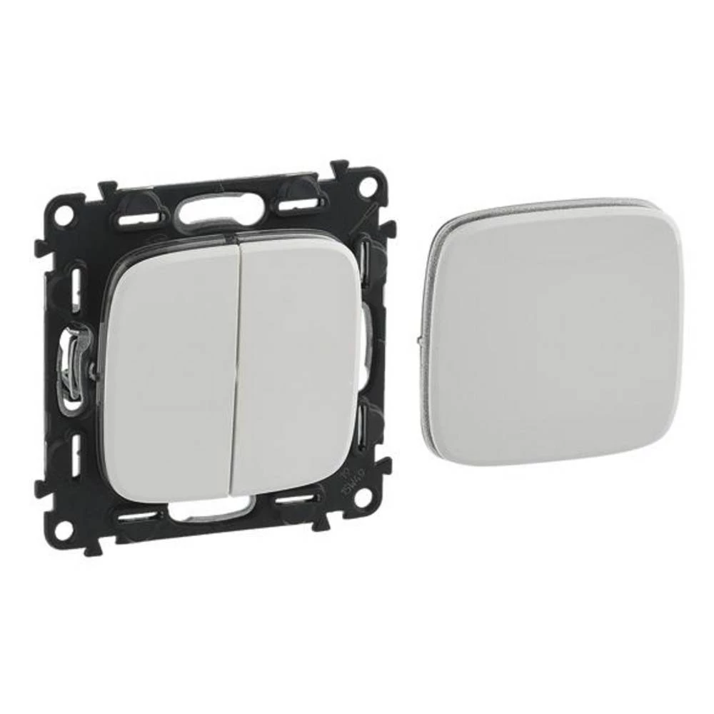 Legrand   izmjenični prekidač  Valena Life Allure bijela 755095 slika