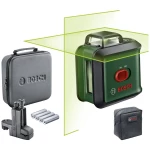 Bosch Home and Garden UniversalLevel 360 križnolinijski laser samonivelirajući, uklj. torba Raspon (maks.): 12 m
