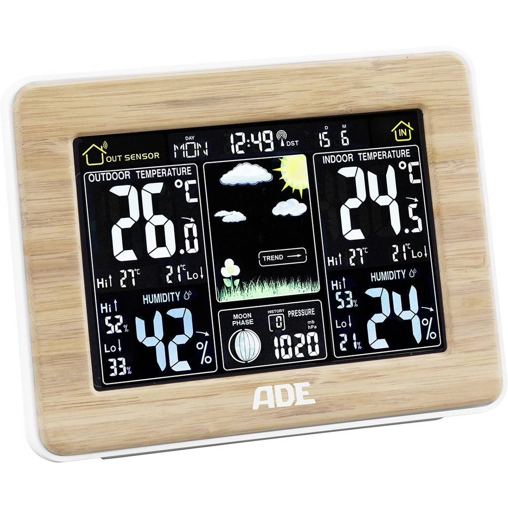 Bežična meteorološka stanica ADE WS 1703 slika