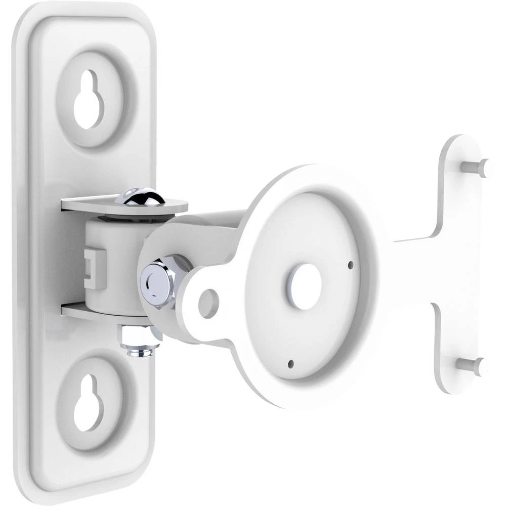 Zidni držač za zvučnike Nagibni i okretni Udaljenost od zida (maks.): 97 mm My Wall HS13WL Bijela 1 pair slika