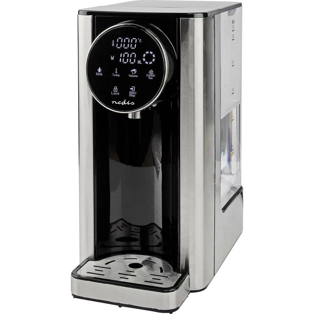 Nedis KAWD310FBK dozator za vruću vodu zaštita od pregrijavanja aluminij boja, crna Kapacitet: 2.7 l slika