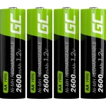 Green Cell HR6 mignon (AA) akumulator NiMH 2600 mAh 1.2 V 4 St.