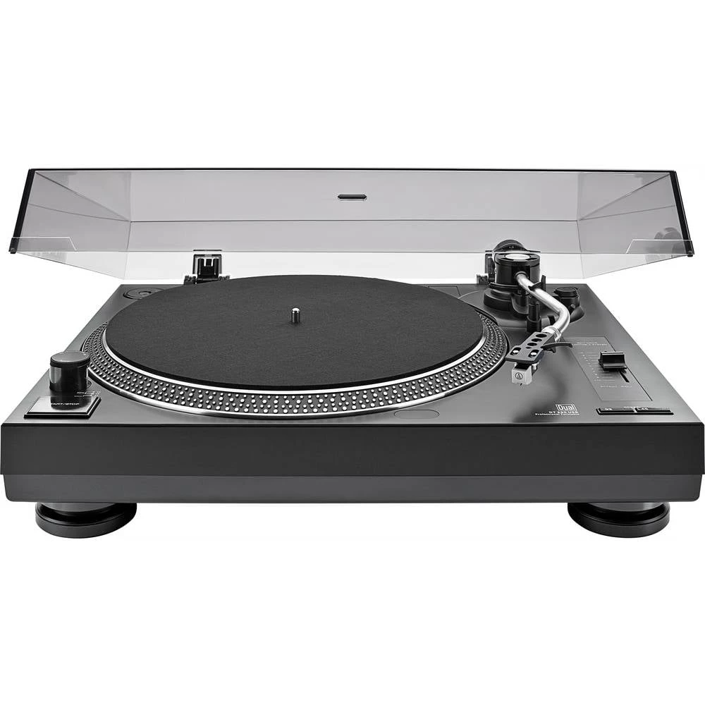 Dual DT250-2 USB gramofon remenski pogon crna slika
