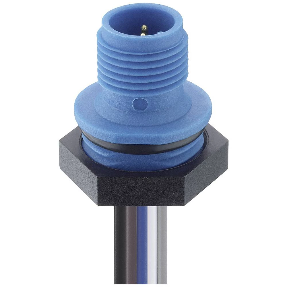 Lutronic 1230 04 T16CW104 0,5m ugradbeni konektor za senzor/aktivator M12 utikač, ugradni Broj polova: 4 1 St. slika