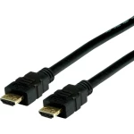 Value HDMI priključni kabel 5.00 m 11.99.5694 dvostruko zaštićen crna [1x muški konektor HDMI - 1x muški konektor HDMI]