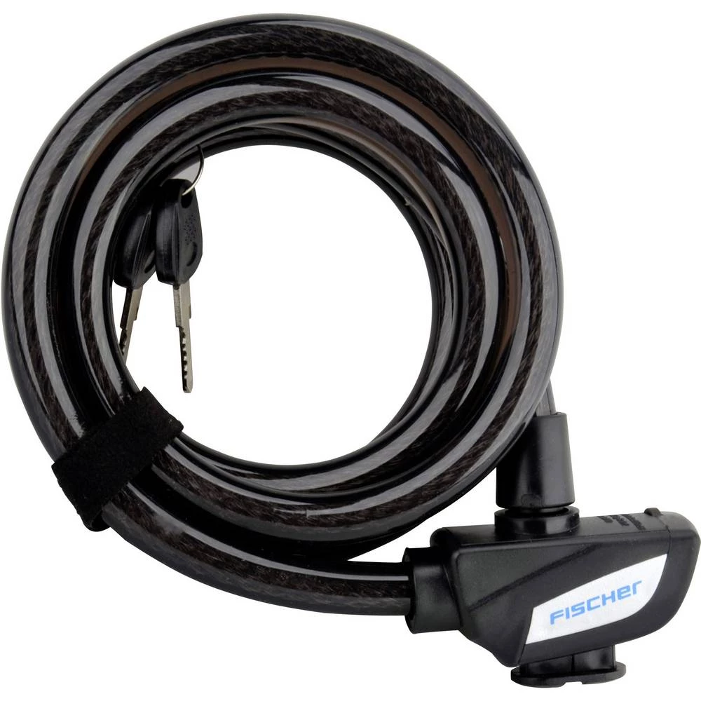 Fischer Fahrrad 85882 Kabelski lokot Crna Zaključavanje ključem slika