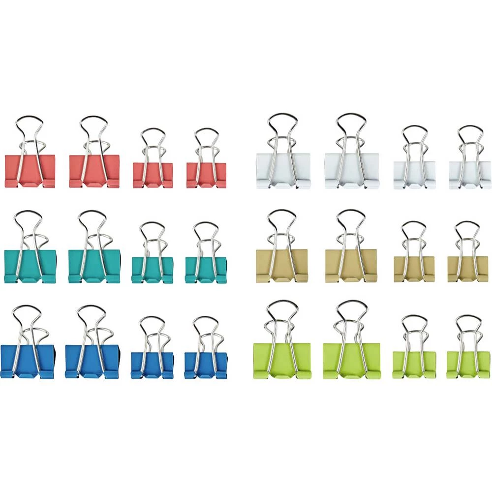 Maul preklopna stezaljka 2157698 7 mm, 9 mm bijela, limeta, ruža, arktički plava, tirkizna, sahara 24 St. slika