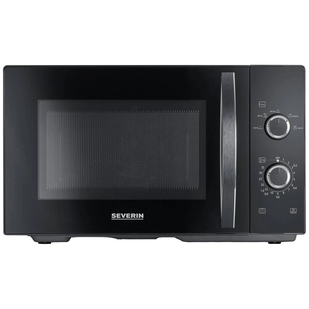 Severin MW 7888 mikrovalna pećnica crna 800 W funkcija tajmer slika