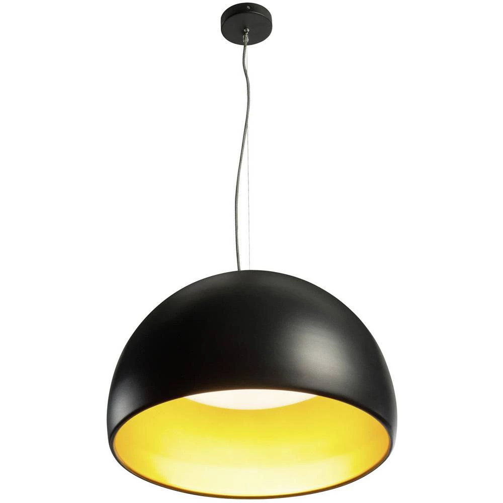 LED viseća svjetiljka 31 W Crna, Zlatna SLV 133897 Crna, Zlatna slika