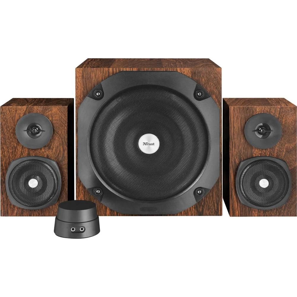 2.1 PC zvučnik Bluetooth&reg; Trust Vigor Wireless 50 W Smeđa boja slika