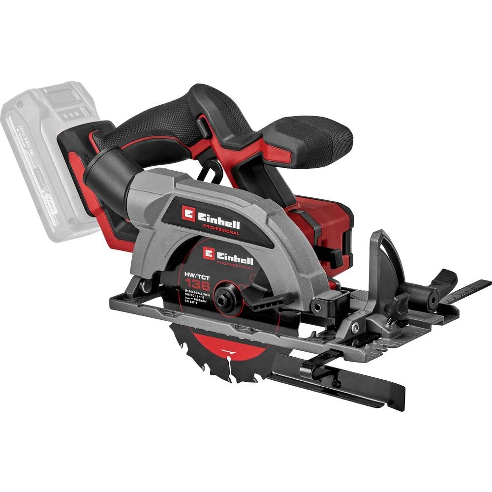 Einhell Professional TP-CS 18/136-C Li BL - Solo akumulatorska kružna pila Dubina reza maks. (90°) 51 mm 18 V slika