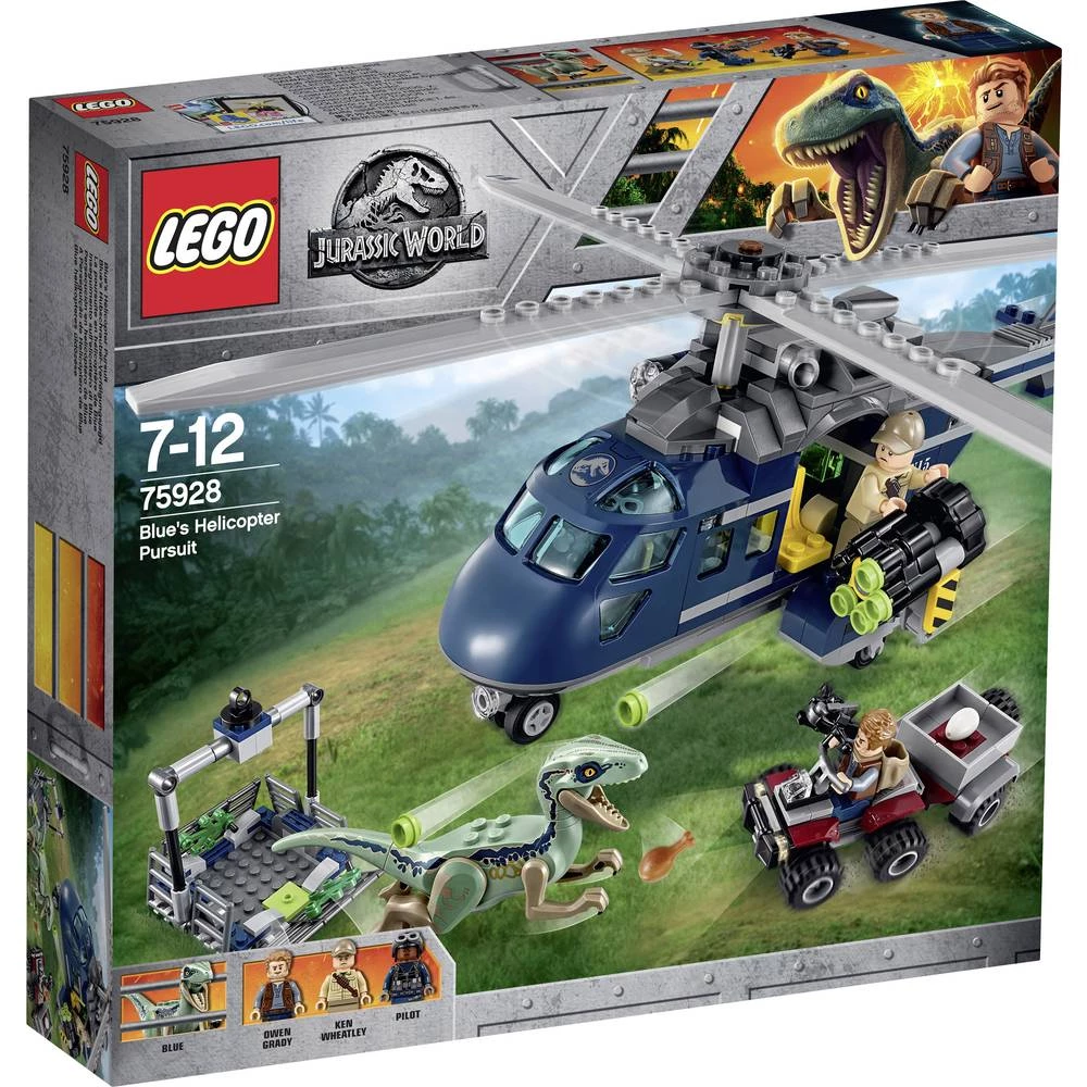LEGO&reg; JURASSIC WORLD&trade; 75928 Plava helikopterna potjera slika
