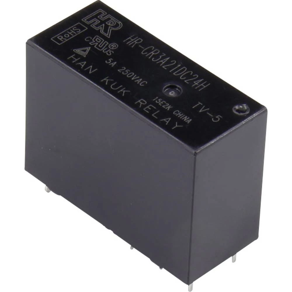HR-CR3A21-DC12H Relej za tiskane pločice 12 V/DC 5 A 2 prebacivanje 1 ST slika