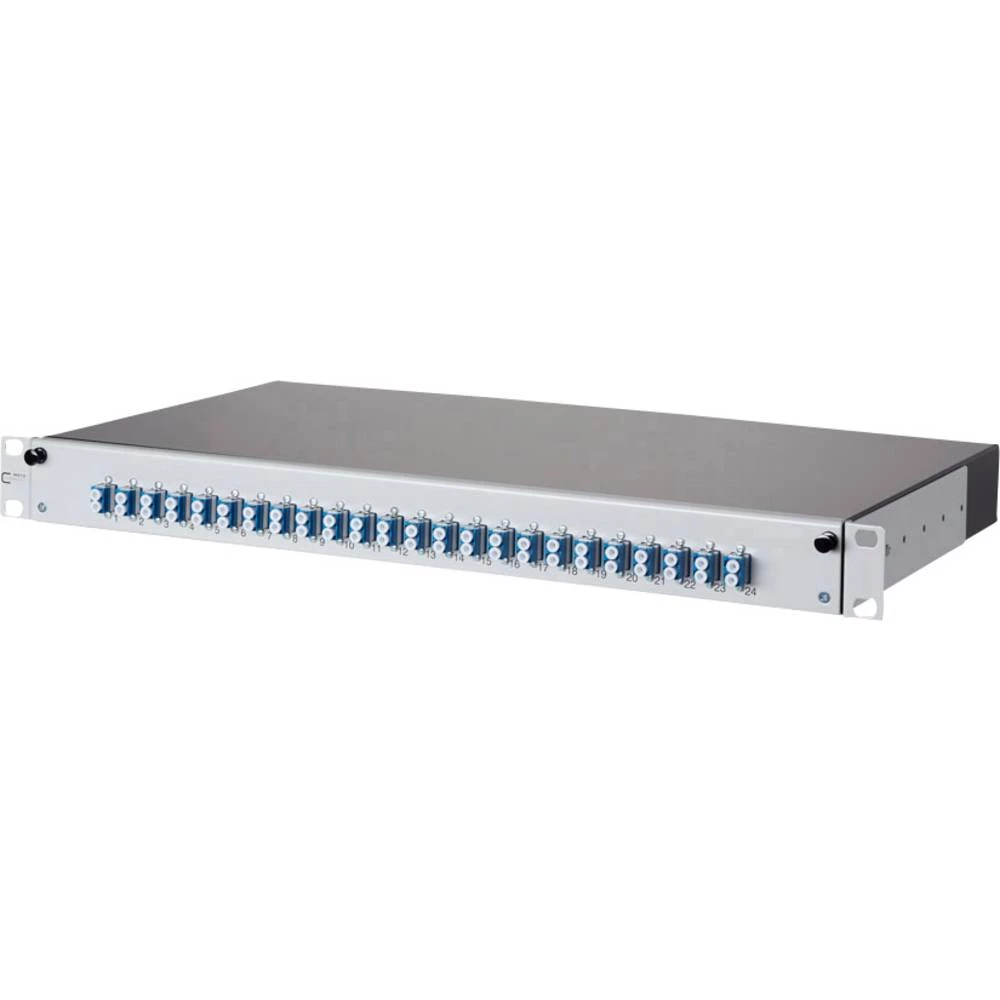 Patch Panel za optičke kablove 24 ulaza Metz Connect 1502697424-E 1 HE slika