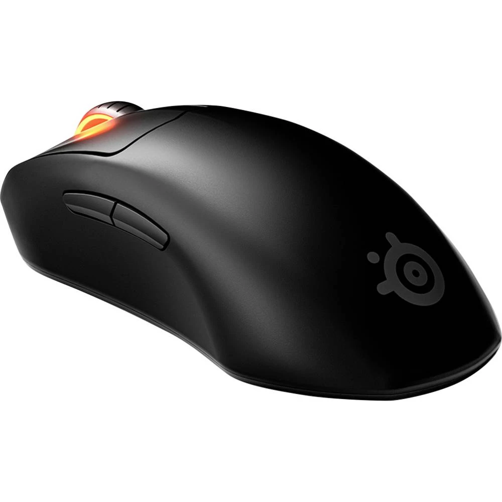 Steelseries Prime bežično igraći miš optički ergonomski, osvjetljen, odvojivi kabel maT-crna slika