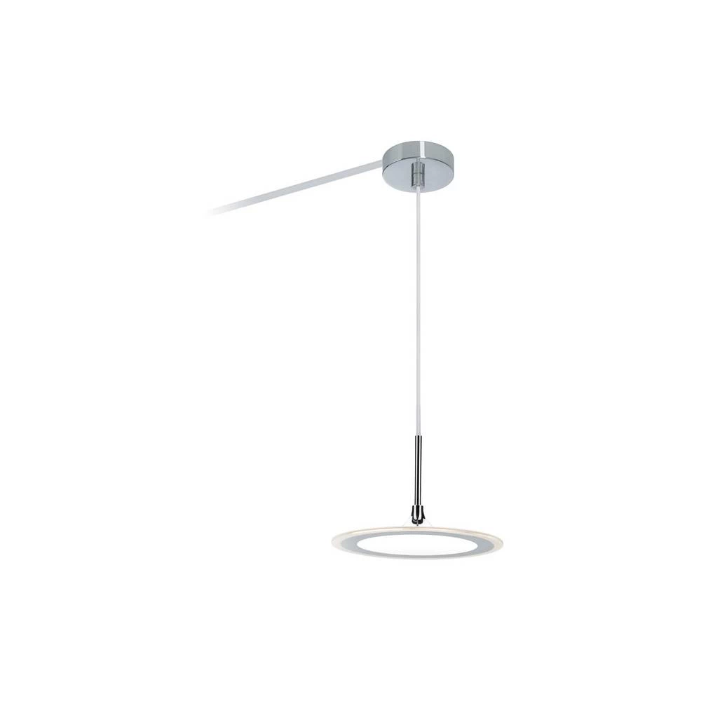 Paulmann OLED Bell 94130 viseća svjetiljka 1.80 W krom boja, bijela slika