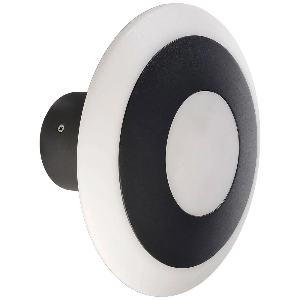 Deko Light Bermuda II Bermuda II zidna svjetiljka LED fiksno ugrađena Energetska učinkovitost 2021: G (A - G) 12 W  crno-siva slika