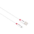 Skross USB kabel USB 2.0 USB-A utikač 1.20 m bijela okrugli SKCA0004A-MFI120CN slika