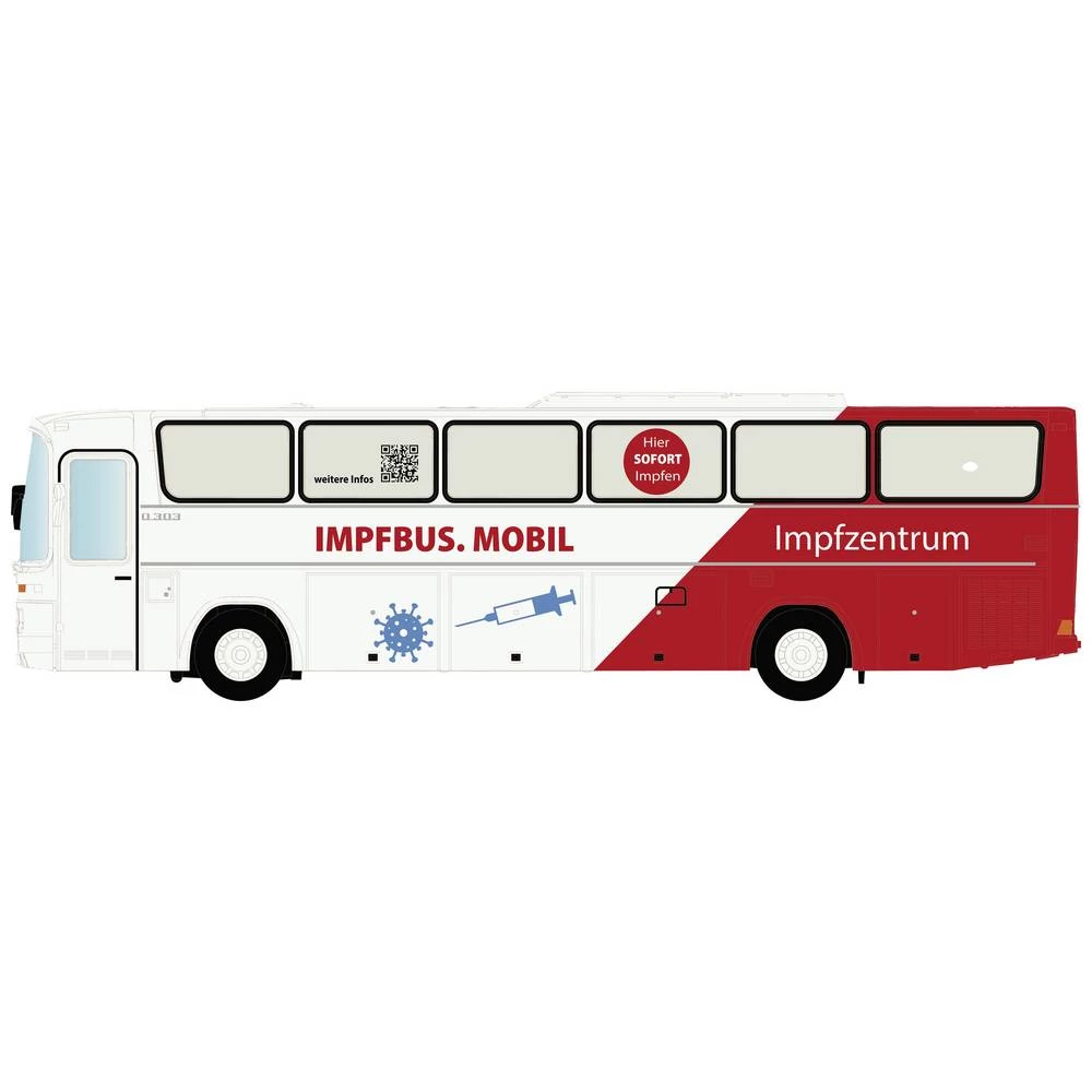 Minis by Lemke LC4427 n Mercedes Benz Autobus za cjepivo O303 RHD slika