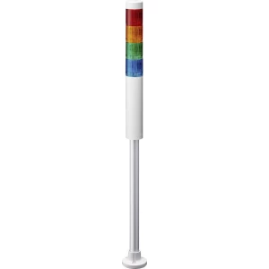 Signalni toranj LED Patlite LR4-402PJNW-RYGB 4-bojno, Crvena, Žuta, Zelena, Plava boja 4-bojno, Crvena, Žuta, Zelena, Plava boja slika