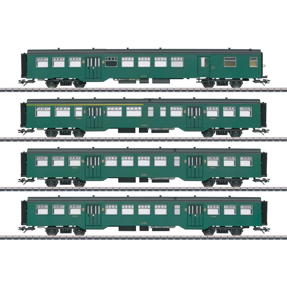 Märklin 43546 Komplet osobnih automobila H0 M2 SNCB-a slika