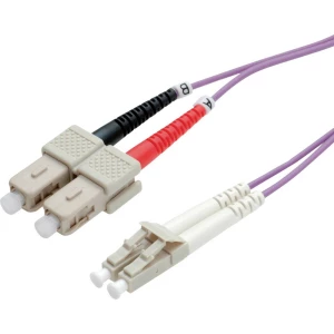 Value 21.99.8761 Glasfaser svjetlovodi priključni kabel [1x muški konektor lc - 1x muški konektor sc] 50/125 µ Multimode slika