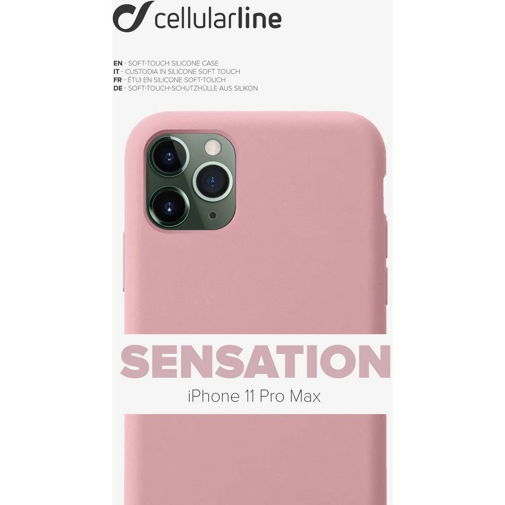 Cellularline SENSATIONIPHXIMAXP Stražnji poklopac za mobilni telefon iPhone 11 Pro Max Ružičasta slika