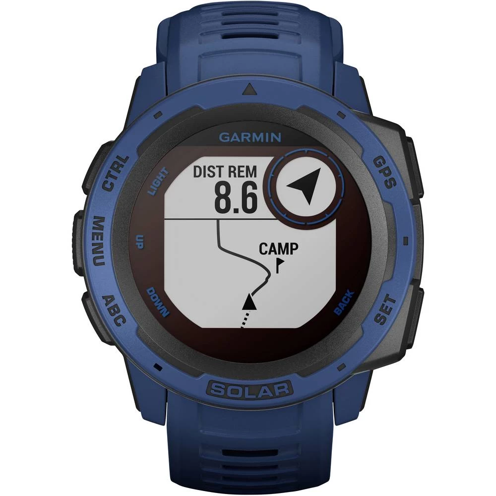 Garmin Instinct Solar pametan sat  45 mm  tamnoplava slika