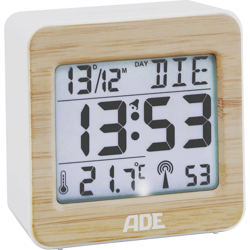 ADE Ck1941 radijski budilica drvo slika