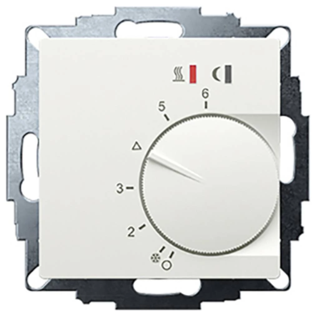 Eberle 547816054102 UTE 2800-R-RAL9010-M-55 sobni termostat podžbukna kom. slika