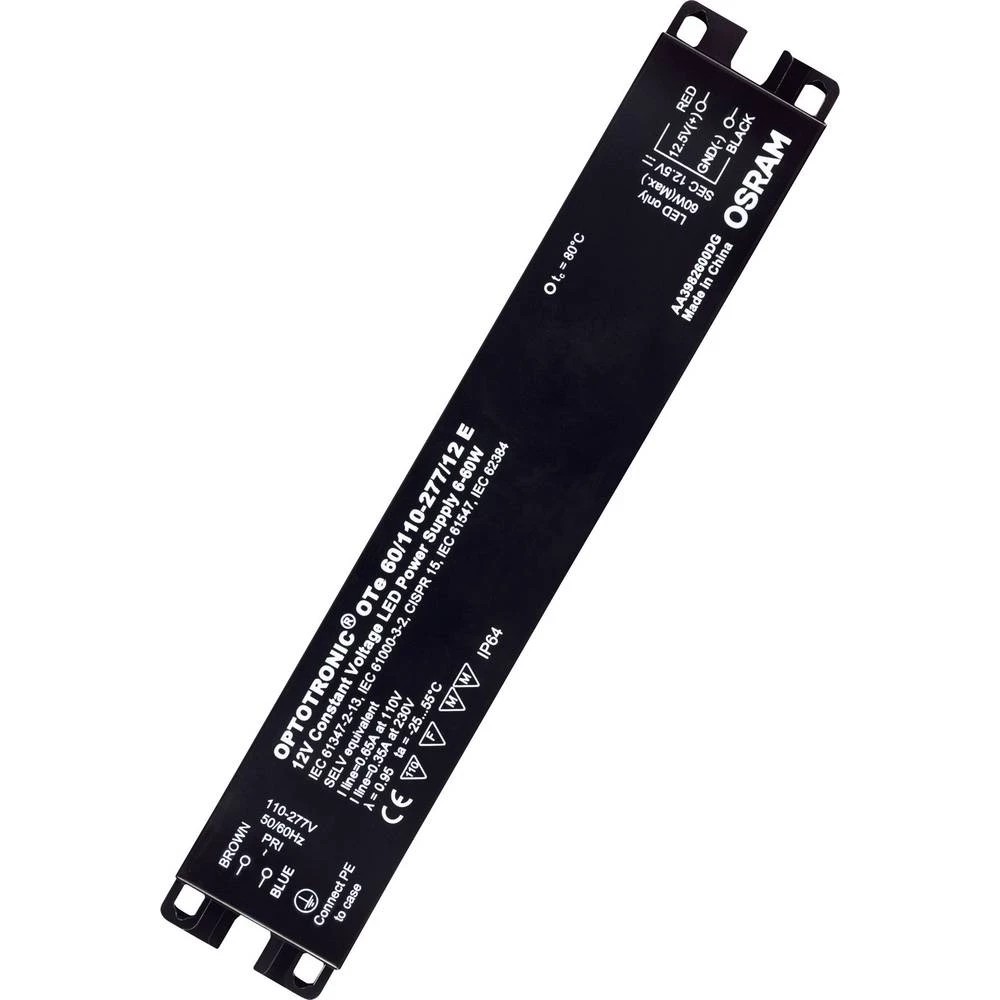OSRAM OTE60/110-277/12EVS10 LED transformator Konstantni napon 60 W 12.5 V/DC slika