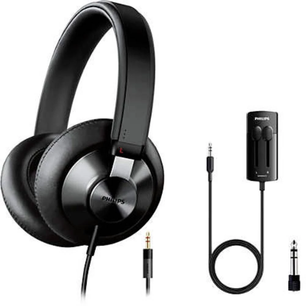 TV Naglavne slušalice Philips SHP6000TV Preko ušiju Crna slika