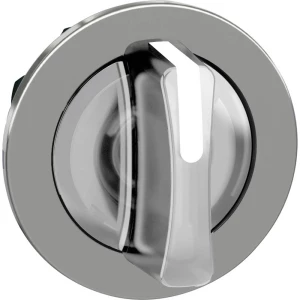 Schneider Electric ZB4FK1513 prednji element za biračku sklopku plosnat, ponovno postavljiv (Ø) 30.5 mm  krom boja, bijela 1 St. slika