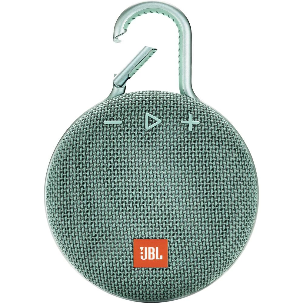 Bluetooth zvučnik JBL Clip 3 Funkcija govora slobodnih ruku, Vanjski, Zaštićen protiv prskajuće vode Tirkizna slika