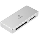 Renkforce  RF-PCR-400  vanjski čitač memorijskih kartica/hub    USB-C® 5Gbps, USB a  srebrna