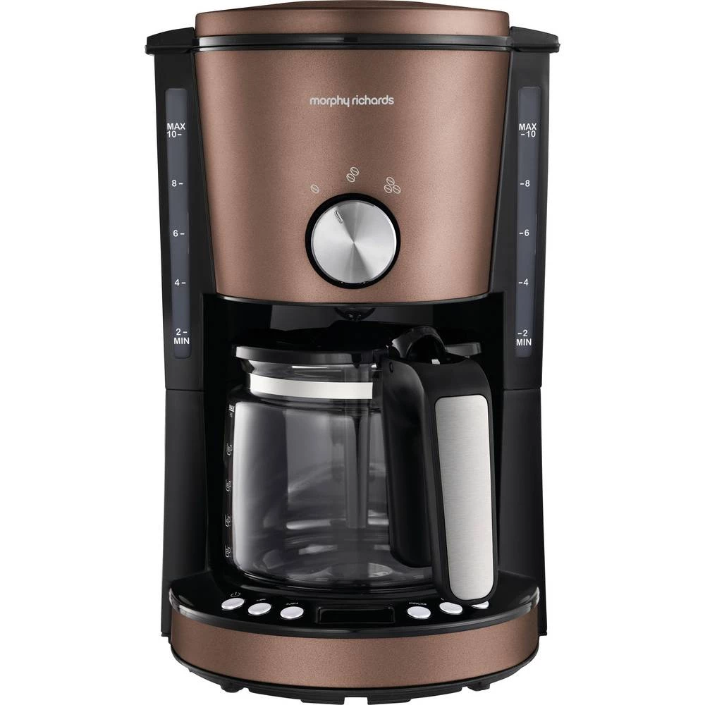 Morphy Richards EVOKE Bronze aparat za kavu brončana boja Kapacitet čaše=10 funkcija brojača vremena slika