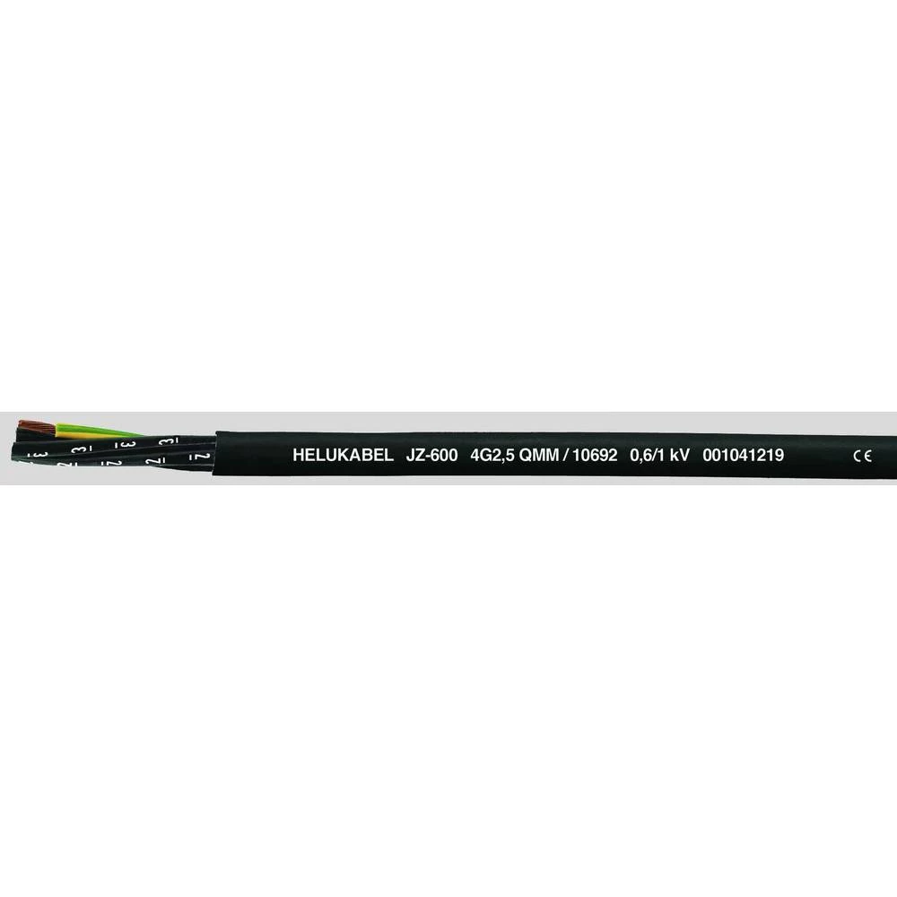 Helukabel OZ-600 kontrolni vod 6 x 0.75 mm² crna 10590-1000 1000 m slika